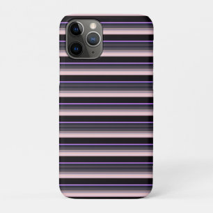 Süße vintage schwarze graue Streifen Case-Mate iPhone Hülle