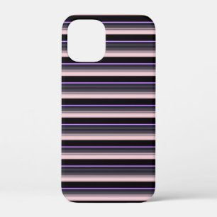 Süße vintage schwarze graue Streifen Case-Mate iPhone Hülle