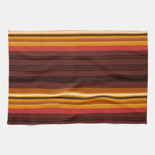 Süße vintage Streifen Geschirrtuch