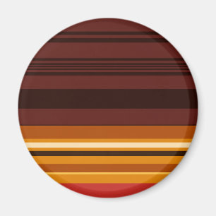 Süße vintage Streifen Magnet