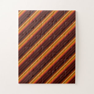 Süße vintage Streifen Puzzle