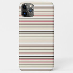 Süße vintage weiße rote Streifen Case-Mate iPhone Hülle