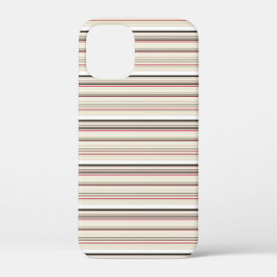 Süße vintage weiße rote Streifen Case-Mate iPhone Hülle