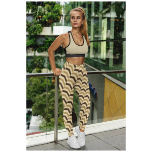 Süße Vintage-Yoga-Workout-Leggings Leggings