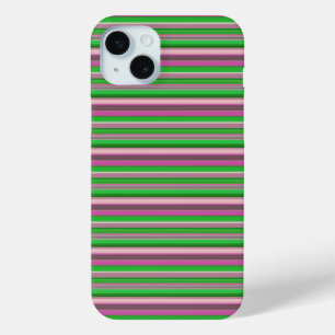Süße violette grüne Streifen Case-Mate iPhone Hülle