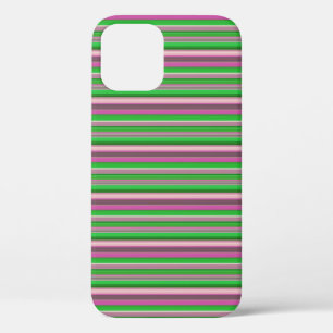 Süße violette grüne Streifen Case-Mate iPhone Hülle