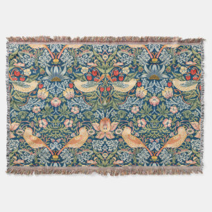 Süße Vögel, Erdbeerdieb Vintage-Kunst Decke