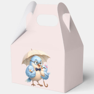 Süße Vogel Geschenkbox Familienfeier Geschenkschachtel