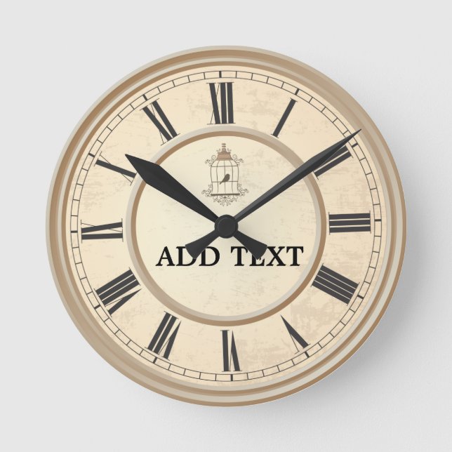 Süße Vögel spinnen rund um die Uhr in Ihrer Zuhaus (Vorderseite)