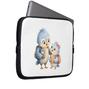 Süße Vogel-Tech-Organizer-Hülle Laptopschutzhülle