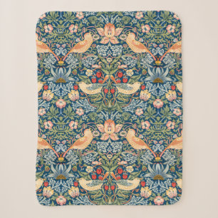 Süße Vögel, Vintage-Kunst des Erdbeerdiebs Sherpadecke