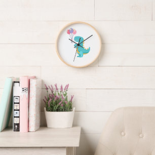 Süße Vogel-Wanduhr für Kinder – Sanfte Deko für da Uhr