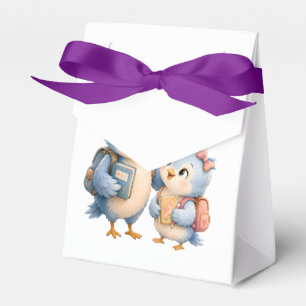 Süße Vogelgeschwister-Geschenkbox Geschenkschachtel