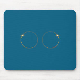 Süße vollständige Sonnenfinsternis Totalität April Mousepad