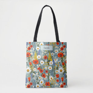 Süße Vorlage Chic Blumen Boho Personalisiert