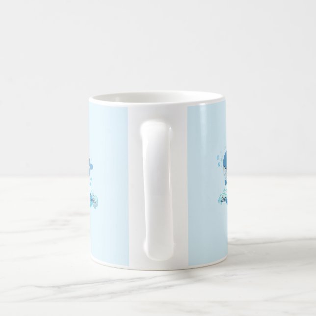 Süße Wal-Tasse Ozean Kaffeetasse (Henkel)