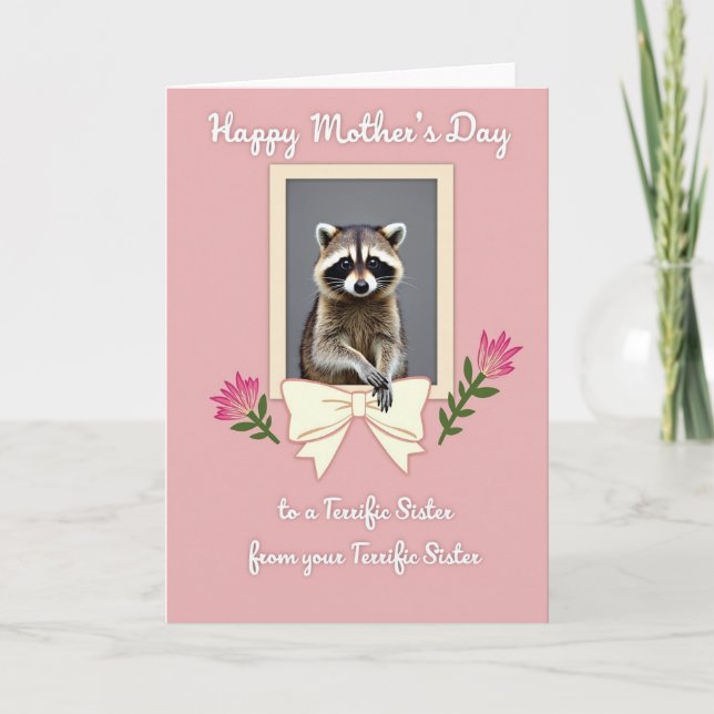 Süße Wald Freund Mütter Karte (Vorderseite)