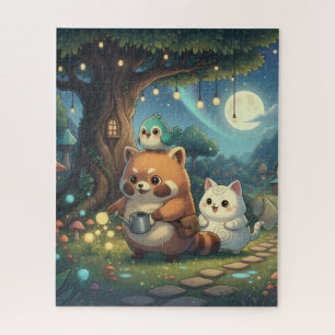 Süße Wald Freunde Puzzle
