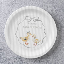 Süße Waldentchen Wasserfarben Jungen Babyparty