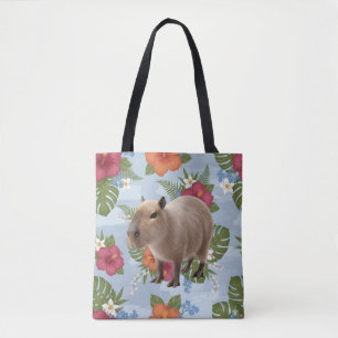 Süße Wasserfarben-Capybara-Tier-Illustration