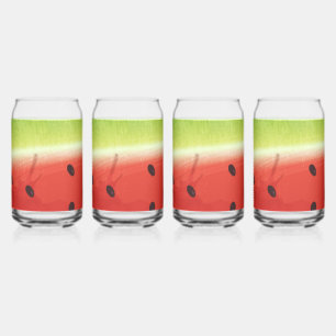 Süße Wassermalfarben-Wassermelone Riesige lustige  Dosenglas