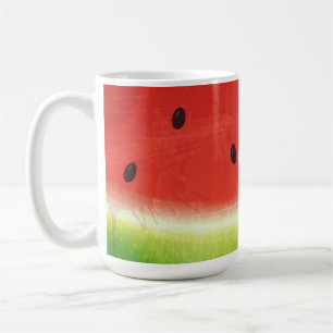 Süße Wassermalfarben-Wassermelone Riesige lustige  Kaffeetasse