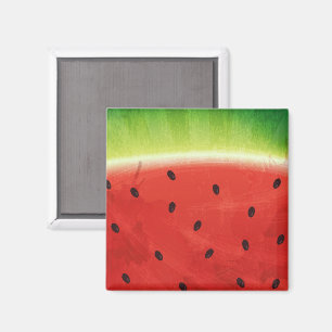 Süße Wassermalfarben-Wassermelone Riesige lustige  Magnet