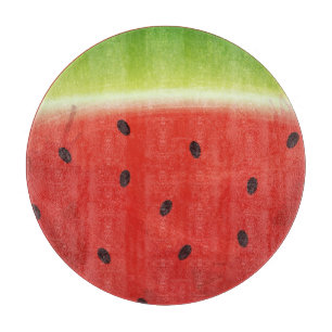 Süße Wassermalfarben-Wassermelone Riesige lustige Schneidebrett