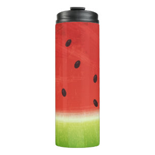 Süße Wassermalfarben-Wassermelone Riesige lustige Thermosbecher