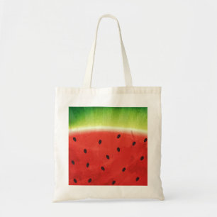 Süße Wassermalfarben-Wassermelone Riesige lustige Tragetasche