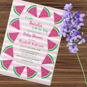 Süße Wassermelonen-Baby-Party