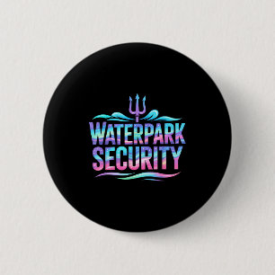 Süße Wasserpark-Sicherheitskreuzfahrt Meerjungfrau Button