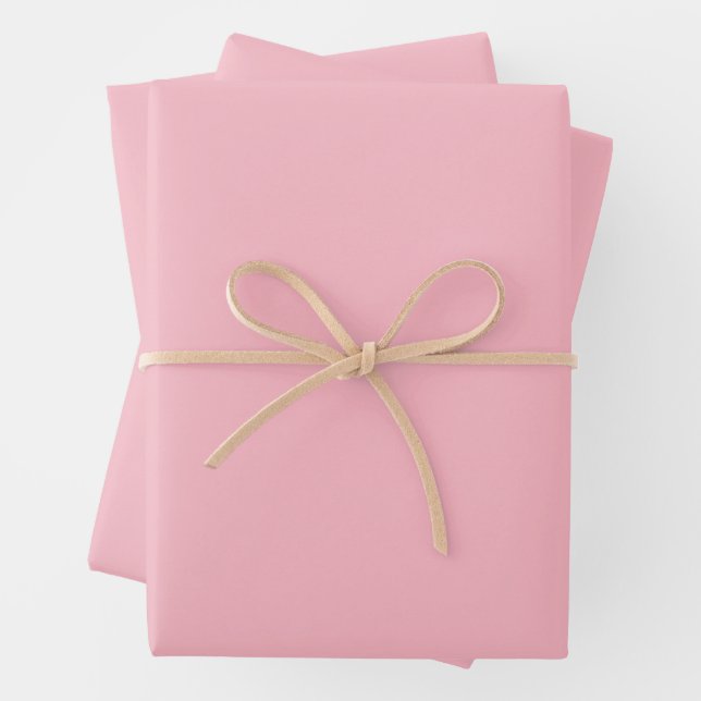Süße weiche rosa Geschenkpapierbögen Geschenkpapier Set (Beispiel)