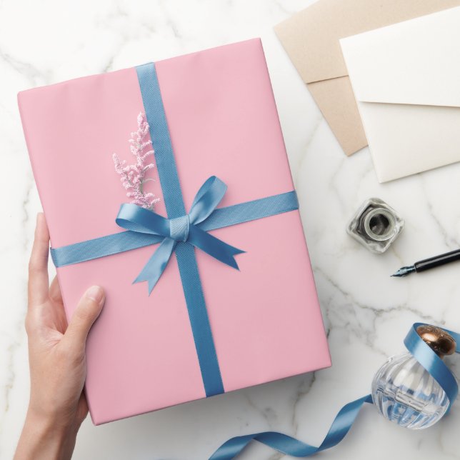 Süße weiche rosa Geschenkpapierrolle Geschenkpapier (Schenken)