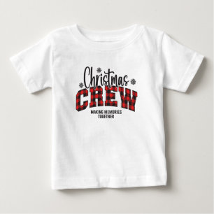Süße Weihnachten 2024 Gemeinsam Erinnerungen schaf Baby T-shirt