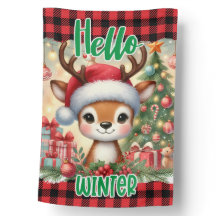 SÜSSE WEIHNACHTEN WINTERHIRSCH