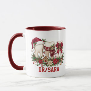 Süße Weihnachten Zahnärztliche Schwester Zahnarzt  Tasse
