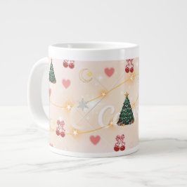 Süße Weihnachts-Ästhetik-Tasse Jumbo-Tasse