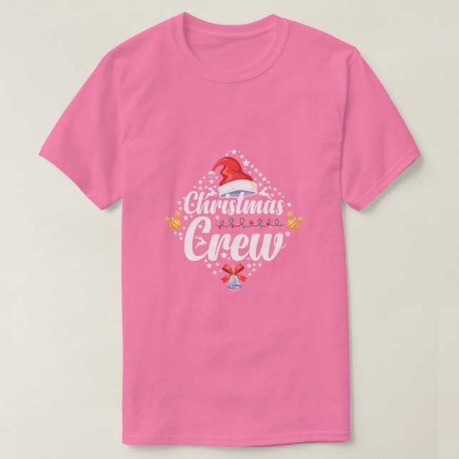 Süße Weihnachts-Ikonen Festive Elemente T-Shirt (Design vorne)