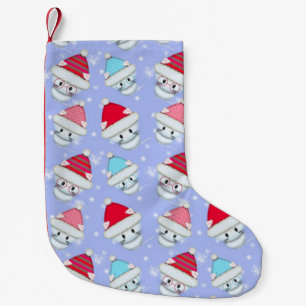 Süße Weihnachts Kätzchen Kleiner Weihnachtsstrumpf