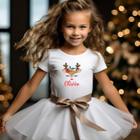Süße Weihnachts-Rentier-Dame