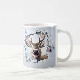 Süße Weihnachts-Rentier-Tasse | Cozy Winter-Tasse Kaffeetasse