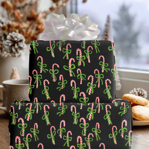 Süße Weihnachts-Schokokane Zuckerrohr Weihnachten Geschenkpapier