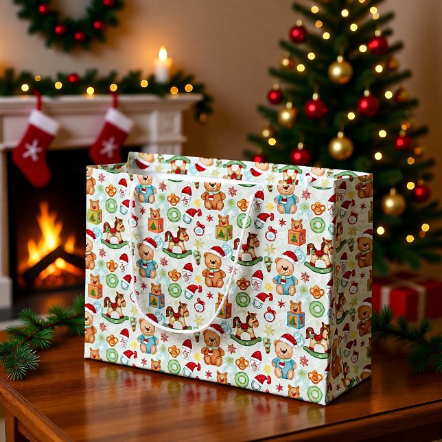 Süße Weihnachtsgeschenktasche Große Geschenktüte (Von Creator hochgeladen)