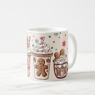 Süße Weihnachtsgetränke Kaffeetasse