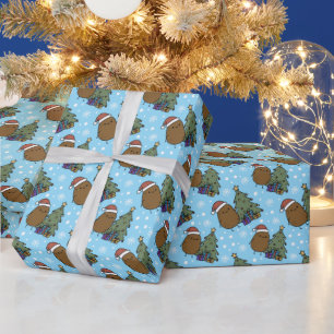 Süße Weihnachtskartoffel Geschenkpapier