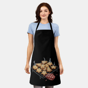 Süße Weihnachtskekse Festtagsbacken Schürze