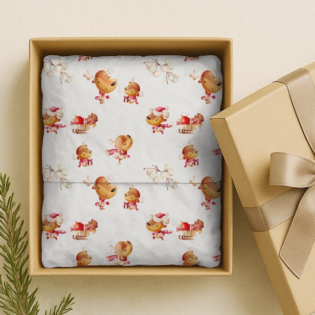 Süße Weihnachtsmann-Feiertage Seidenpapier (Von Creator hochgeladen)