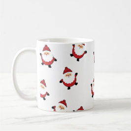 Süße Weihnachtsmug mit Santa Kaffeetasse