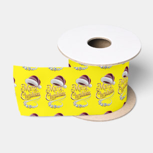 Süße Weihnachtsmütze Satinband